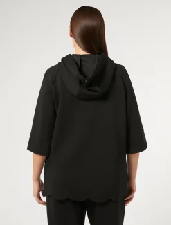 Sweatshirt aus Scuba-Jersey