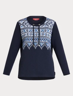 Sweatshirt aus Scuba-Jersey