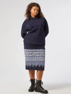 Sweatshirt aus Scuba-Jersey