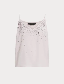 Top aus Crêpe de Chine