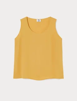 Top aus weich fließendem Stoff