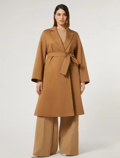 Trenchcoat aus wasserabweisender Gabardine
