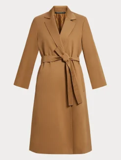 Trenchcoat aus wasserabweisender Gabardine