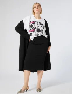 T-Shirt aus Baumwolljersey