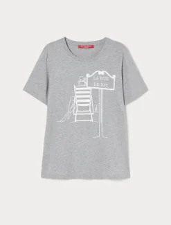 T-Shirt aus Baumwolljersey