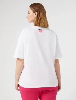 T-Shirt aus bedrucktem Jersey