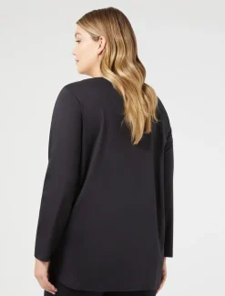 T-Shirt aus Interlock-Jersey