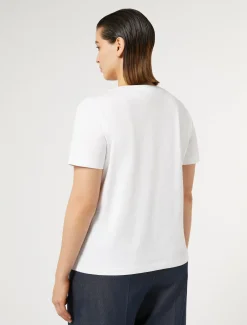 T-Shirt aus Jersey mit Strass