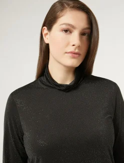 T-Shirt aus Jersey mit Strass