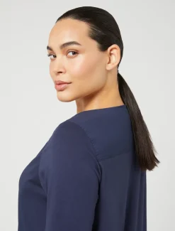 T-Shirt aus Jersey und Popeline