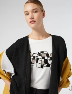 T-Shirt aus Stretchjersey