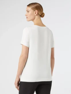 T-Shirt aus Stretchjersey