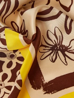 Tuch aus Seidentwill