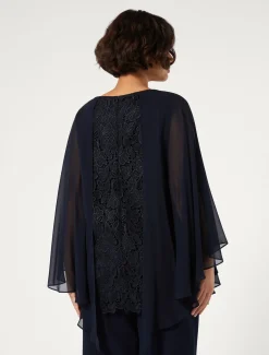 Tunika aus beschichtetem Makramee