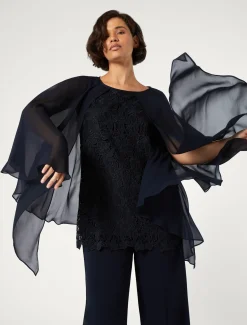 Tunika aus beschichtetem Makramee