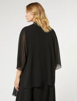 Umhang aus Georgette