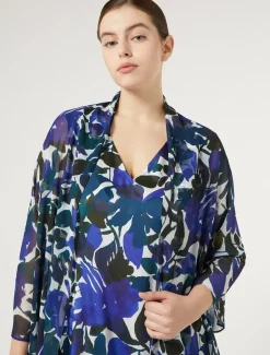 Umhang aus Georgette