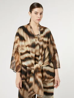 Umhang aus Georgette