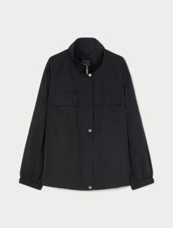 Wasserdichte Jacke aus Nylon-Canvas