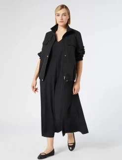 Wasserdichte Jacke aus Nylon-Canvas