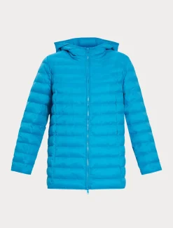 Wattierte Jacke aus wasserabweisendem Nyloncanvas