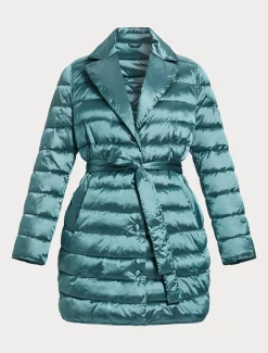 Wattierte Jacke aus wasserabweisendem Nyloncanvas