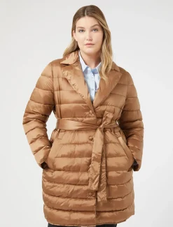 Wattierte Jacke aus wasserabweisendem Nyloncanvas