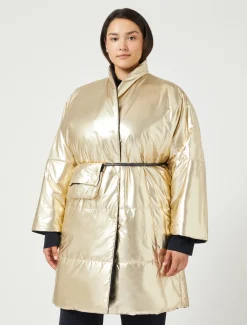 Wattierte Wendejacke