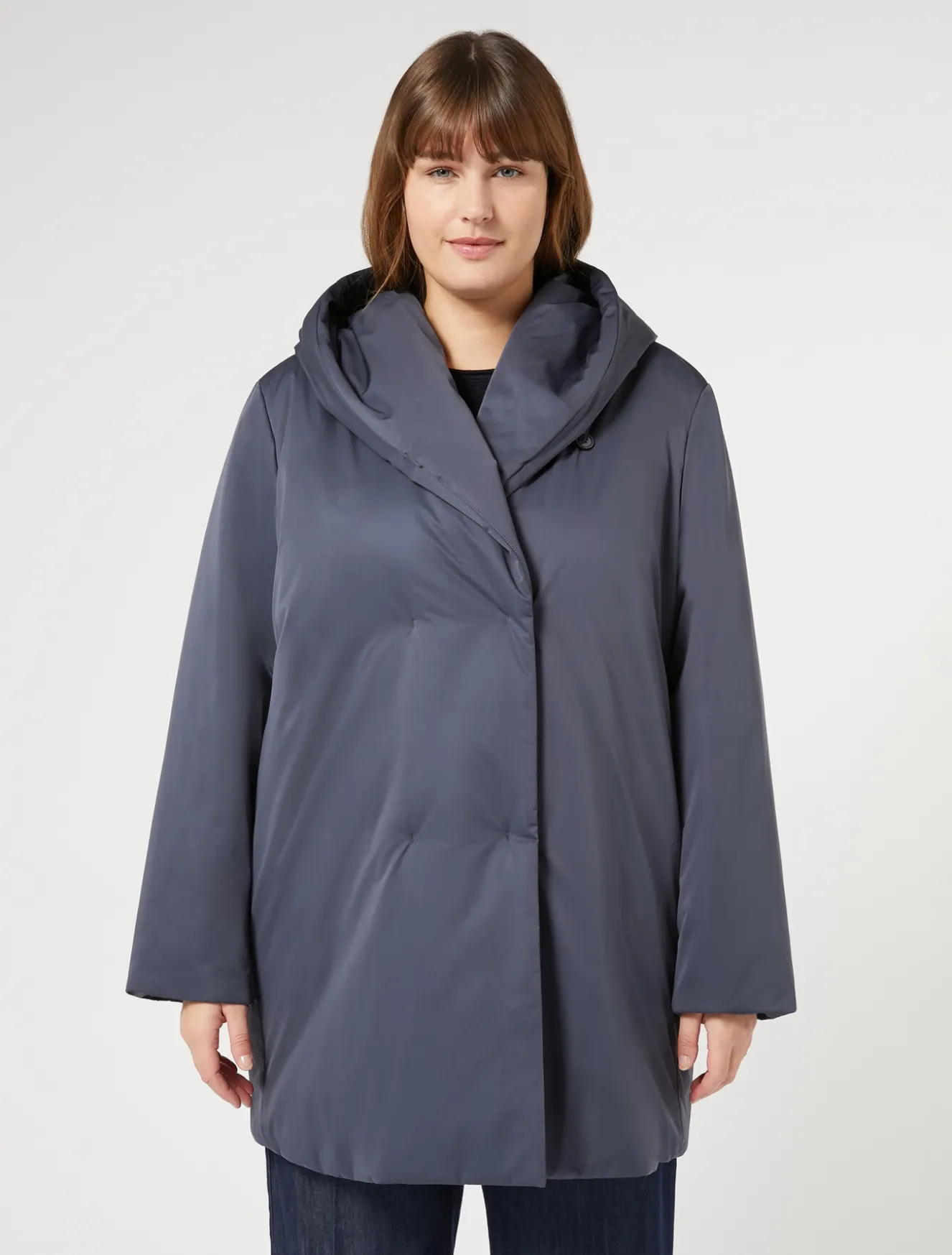 Wattierung aus technischem Satin