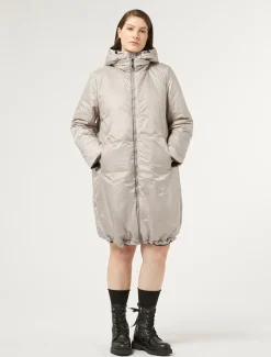 Wendbare, gedoppelte Robenjacke aus Taft