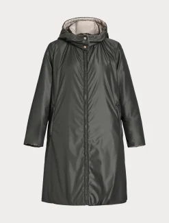 Wendbare, gedoppelte Robenjacke aus Taft