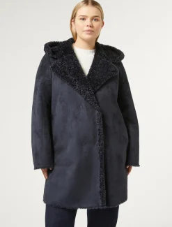 Wendbare Jacke in Lammfell-Optik