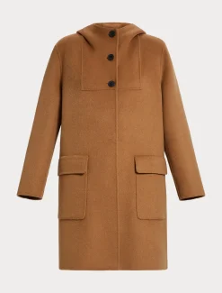 Winterjacke aus doppeltem Wollgewebe