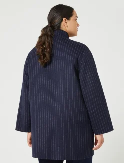 Winterjacke aus doppeltem Wollgewebe