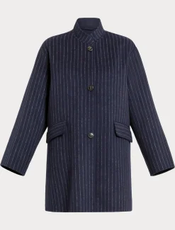 Winterjacke aus doppeltem Wollgewebe