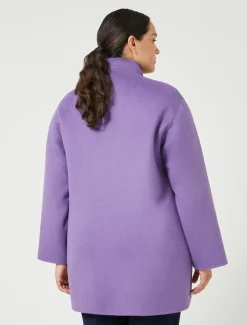 Winterjacke aus doppeltem Wollgewebe