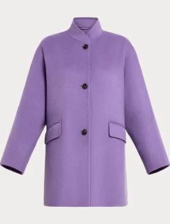 Winterjacke aus doppeltem Wollgewebe