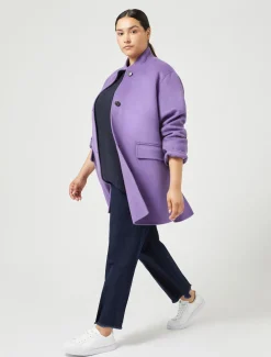 Winterjacke aus doppeltem Wollgewebe