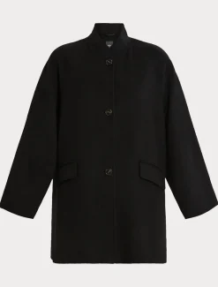 Winterjacke aus doppeltem Wollgewebe