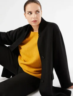 Winterjacke aus doppeltem Wollgewebe