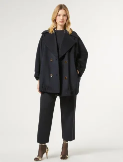 Winterjacke aus doppeltem Wollgewebe